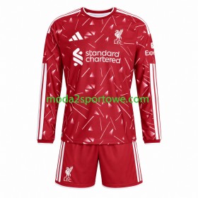 Koszulka Liverpool Dziecięcy Domowe Stroje Piłkarskie 2026/27 Długi Rękaw